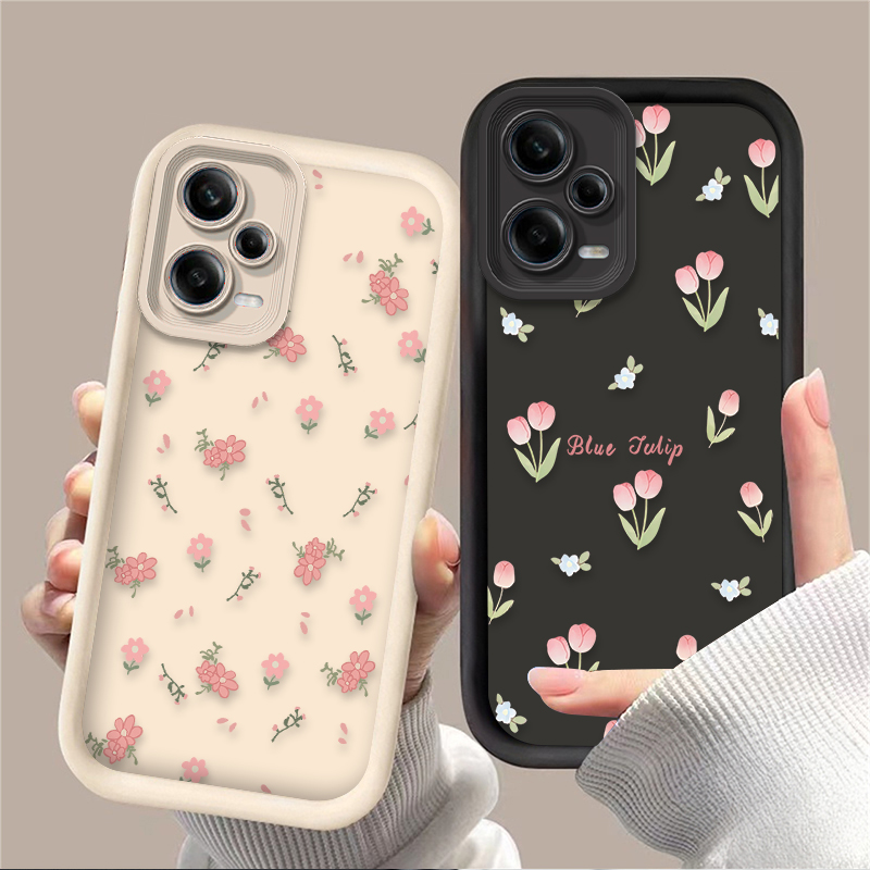 Receipt Printer Thermal - Retro Tulip Flower Phone Case for
