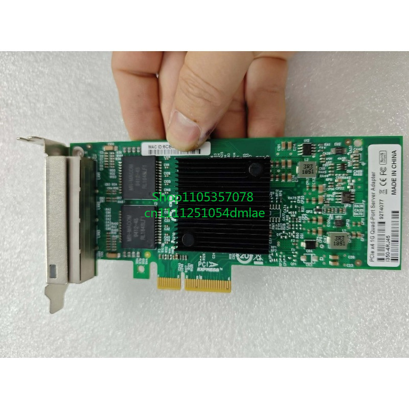 I350-T4 Gigabit Ethernet PCI E - Gigabit Network Card บทวิจารณ์และราคา