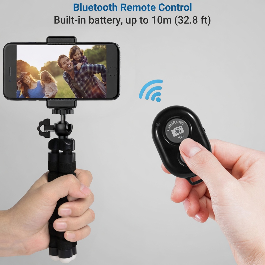 Mini Camera Phone Webcam Holde - Webcam Stand Clip บทวิจารณ์และราคา