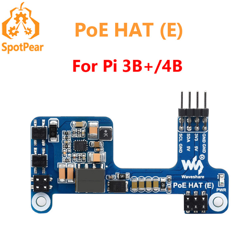Raspberry Pi PoE HAT Power ove - Power Over Ethernet บทวิจารณ์และราคา