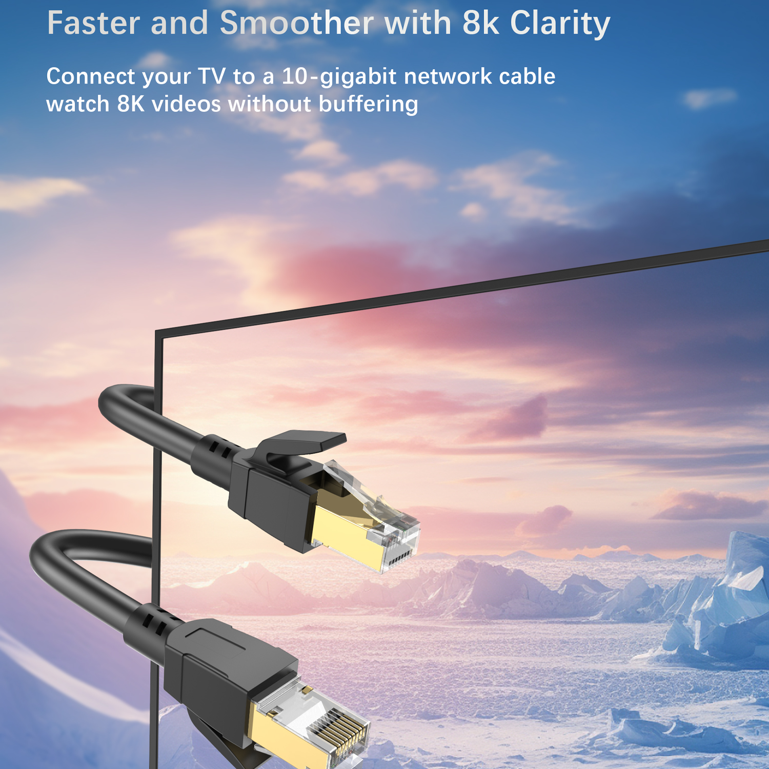 Cat8 Ethernet Cable 2000Mhz CA - Power Over Ethernet บทวิจารณ์และราคา