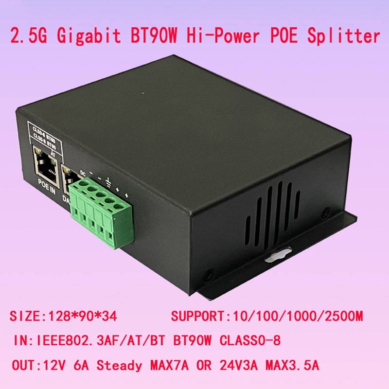 2.5G 1000M Gigabit IEEE802.3 B - Power Over Ethernet บทวิจารณ์และราคา