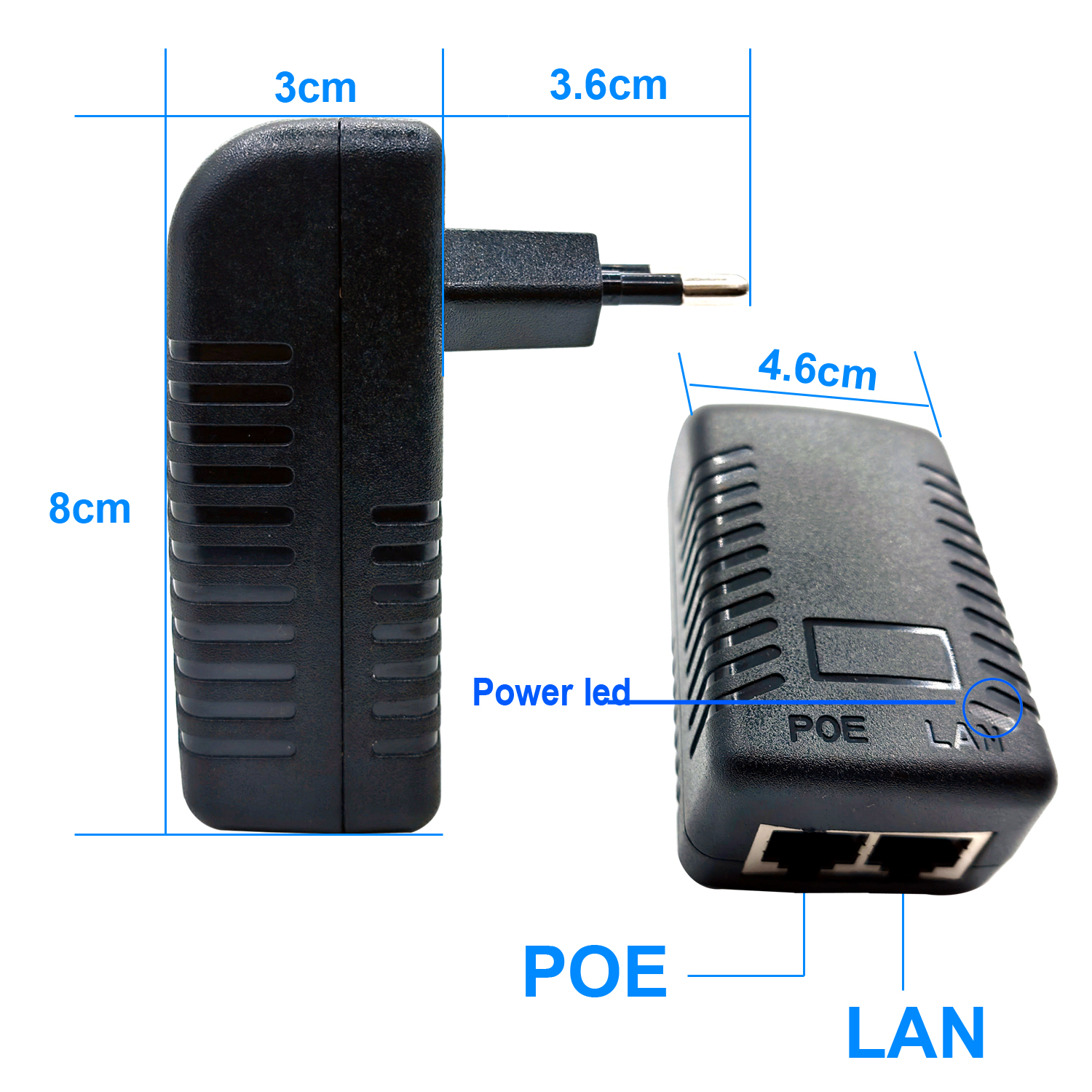 CCTV Security Surveillance POE - Power Over Ethernet บทวิจารณ์และราคา