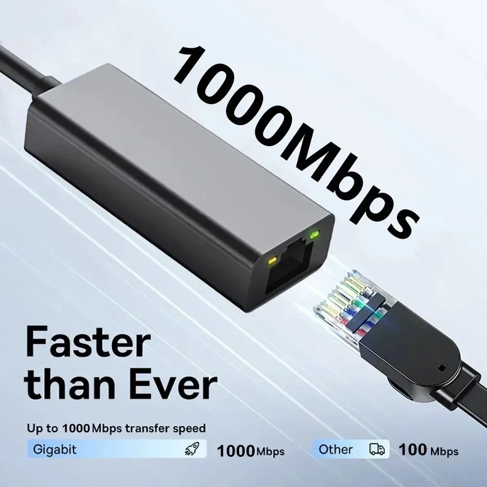 Type C Ethernet Adapter USB 3. - Gigabit Network Card บทวิจารณ์และราคา