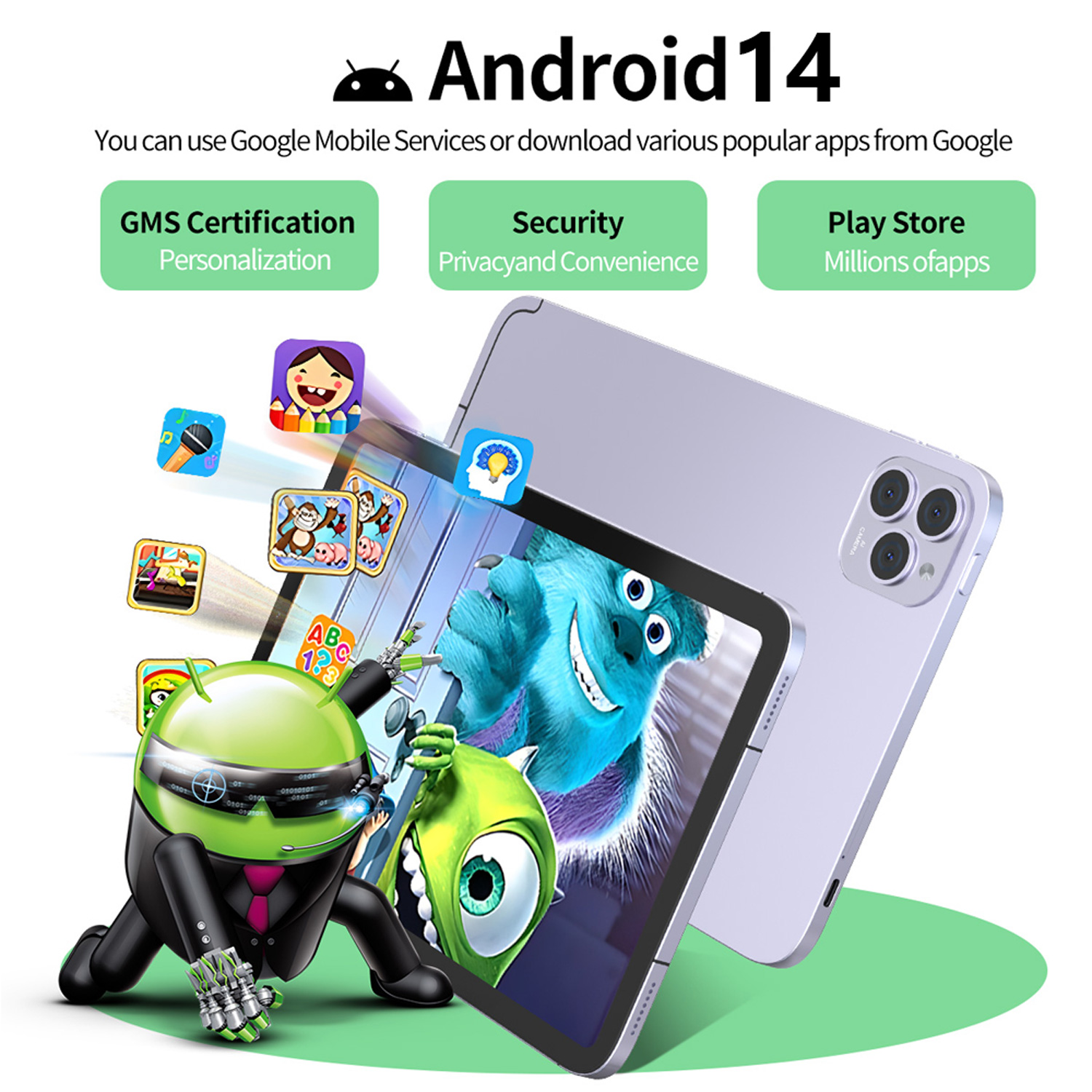 New 11 Inch Android Tablets Oc - Gigabit Network Card บทวิจารณ์และราคา