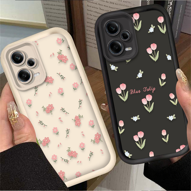 Retro Tulip Flower Phone Case  - Receipt Printer Thermal บทวิจารณ์และราคา