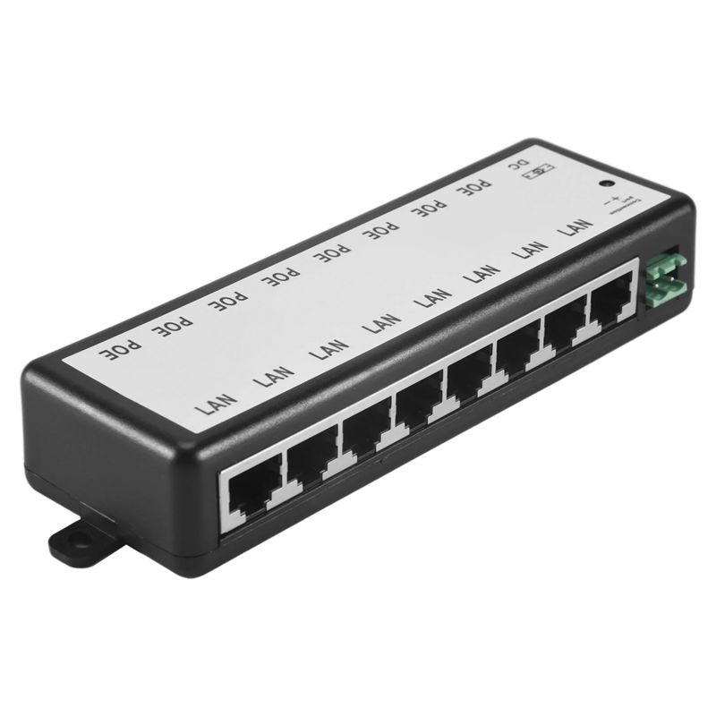 B03B-8 Ports Poe Injector Poe  - Power Over Ethernet บทวิจารณ์และราคา