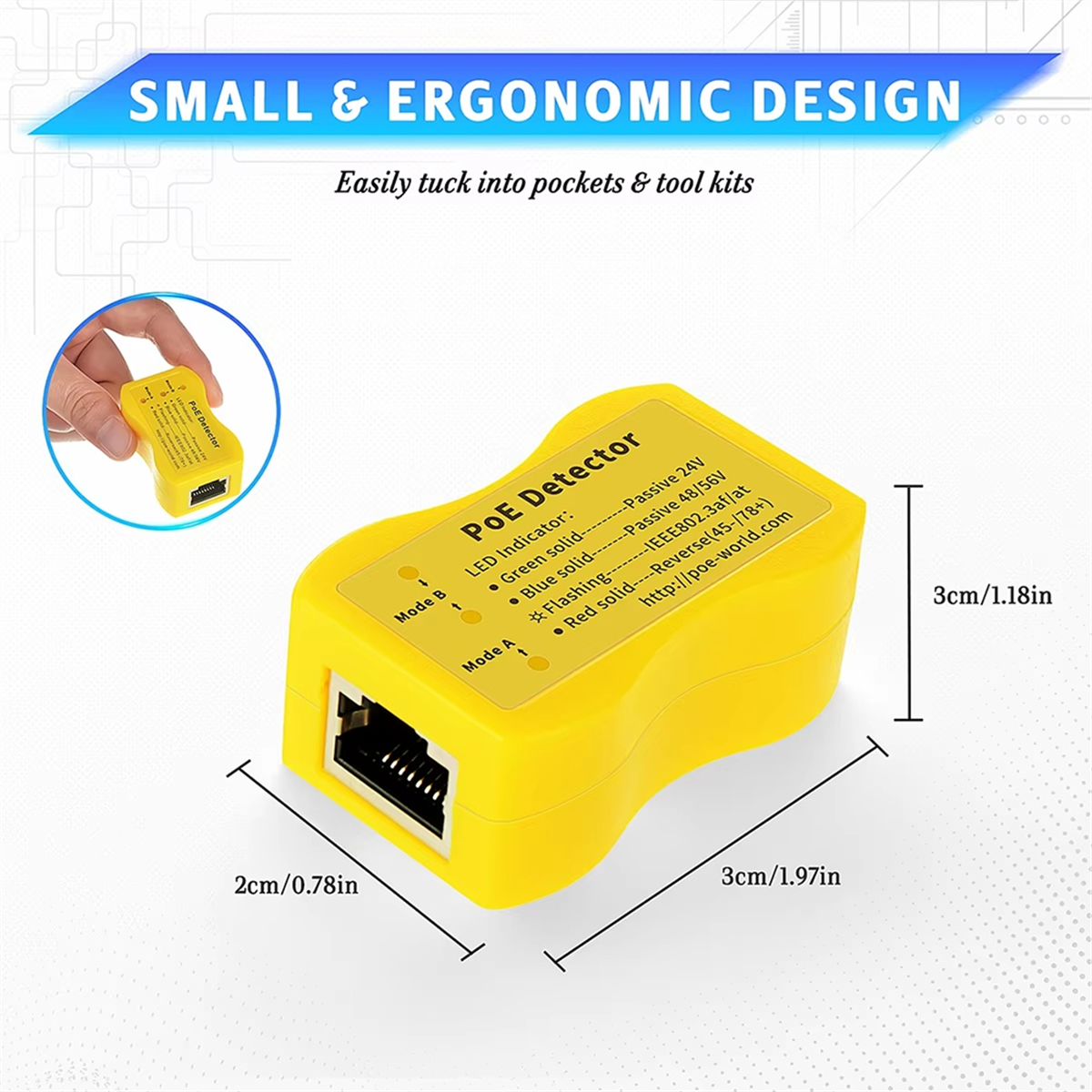 【2025-Electronics】{POE Detecto - Power Over Ethernet บทวิจารณ์และราคา