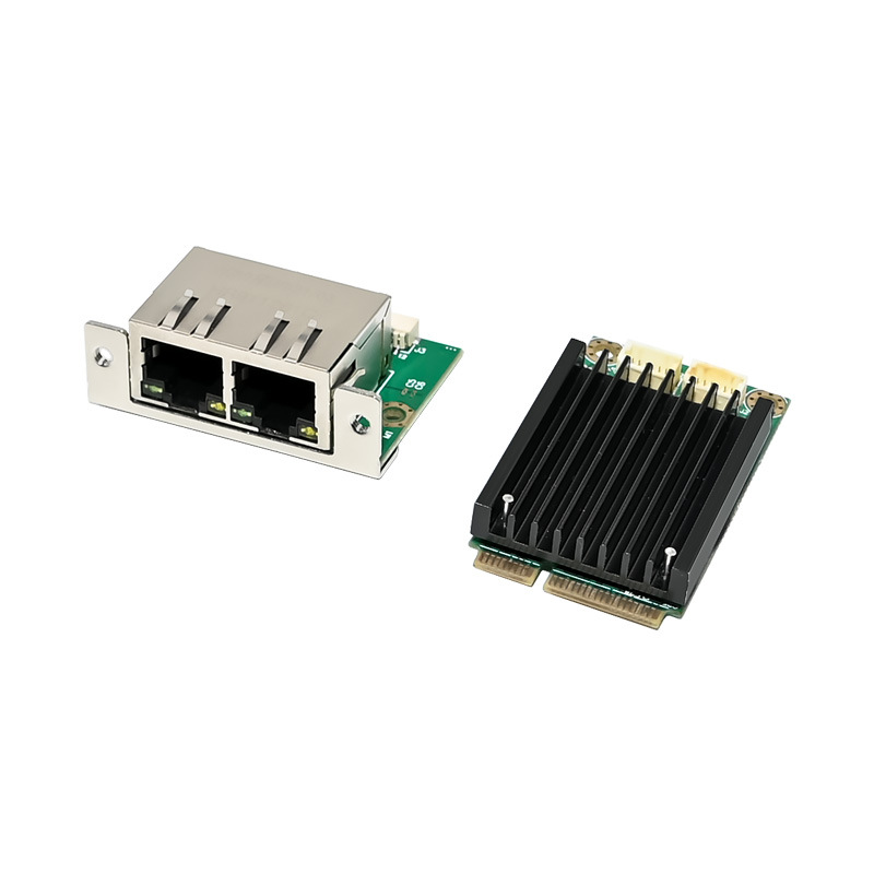 MiniPCIe I210-T2 Dual Port/RJ4 - Gigabit Network Card บทวิจารณ์และราคา