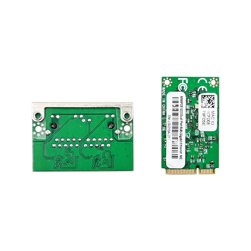 MiniPCIe I210-T2 Dual Port/RJ4 - Gigabit Network Card บทวิจารณ์และราคา